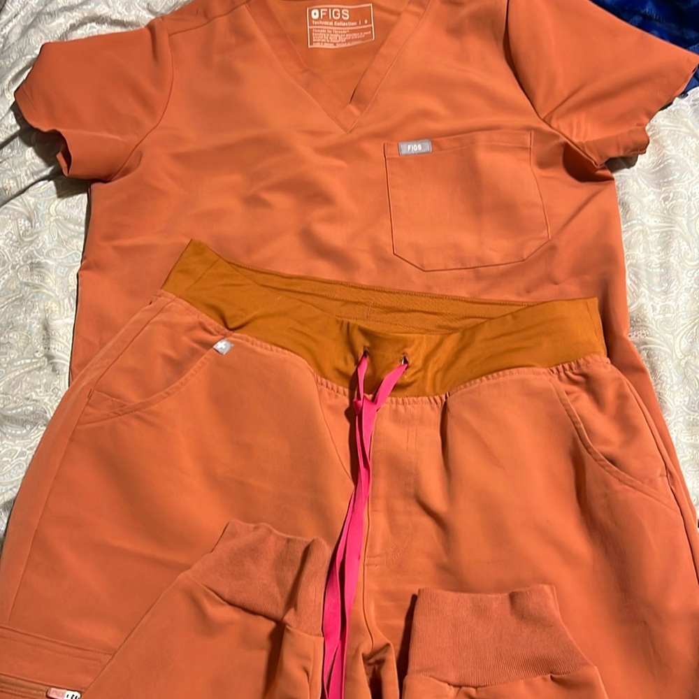 Figs high waisted zamora jogger set